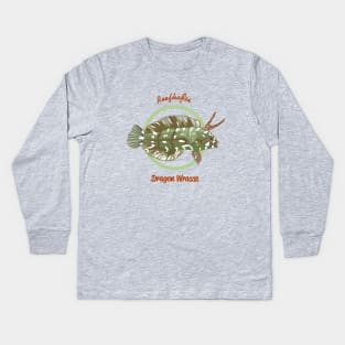 Dragon Wrasse Kids Long Sleeve T-Shirt